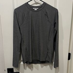Athleta Women’s Long-Sleeve Crew in Dark Gray